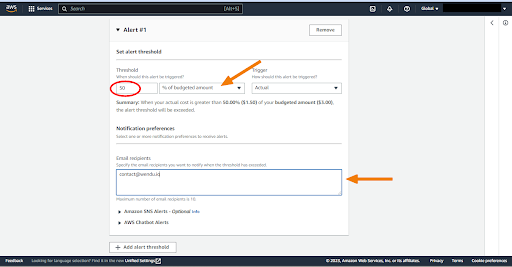 Setting Up Your AWS Budget and Billing Alerts